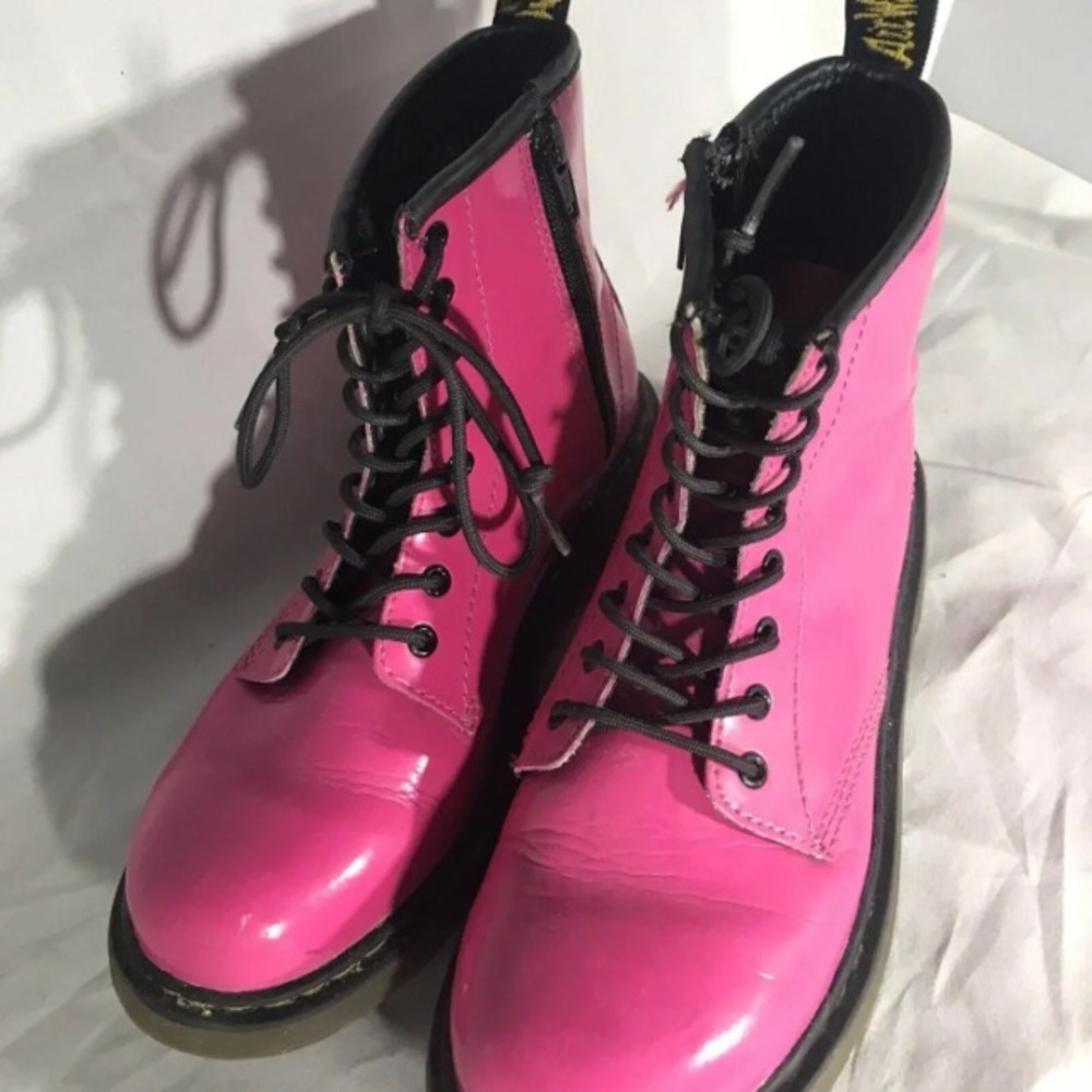Pink Doc Martins